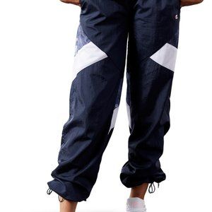 Champion LIFE Women's Nylon Warm-Up Pant, Navy/Log